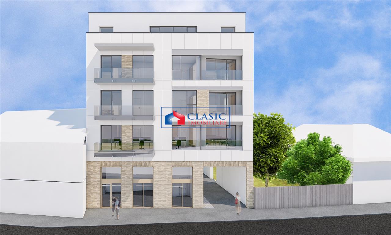 Vanzare spatiu comercial cu acces stradal, situat in bloc cu 11 apartamente, Semicentral