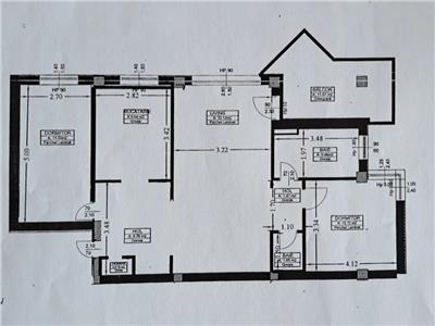 Vanzare apartament 3 camere Centru zona Piata Cipariu Calea Turzii, Cluj Napoca