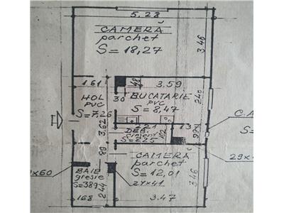 Vanzare apartament 2 camere decomandat Marasti Central zona BRD, Cluj Napoca