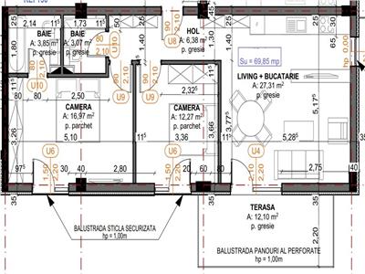 Vanzare apartament 3 camere bloc nou 3 km de Auchan Iris, Cluj Napoca