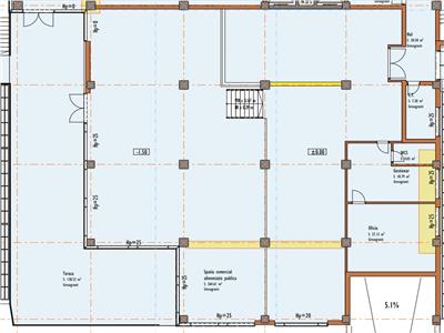 Inchiriere spatiu comercial, clinica, birouri, reprezentanta Marasti zona FSEGA, Cluj-Napoca