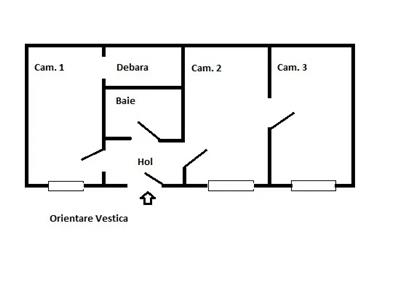 Vanzare apartament 2 camere pentru investitie Centru zona USAMV Platinia, Cluj Napoca